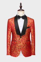 Load image into Gallery viewer, Orange Shawl Lapel 2 Piece Men's Prom Suits