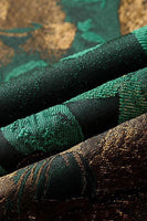 Load image into Gallery viewer, Green Jacquard Notched Lapel Men's Prom Blazer