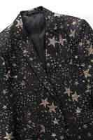 Load image into Gallery viewer, Black Stars Men's Prom Blazer