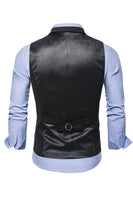 Load image into Gallery viewer, Peak Lapel Single Breasted Woolen Men's Vest