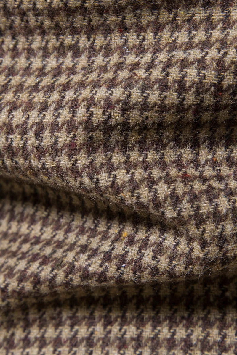 Load image into Gallery viewer, Khaki Plaid One Button Men's Blazer