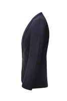 Load image into Gallery viewer, Grey Knitted Notched Lapel Men's Blazer