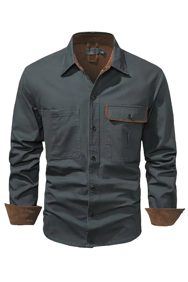 Load image into Gallery viewer, Men's Workwear Washed Cotton Shirt