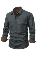 Load image into Gallery viewer, Men's Workwear Washed Cotton Shirt