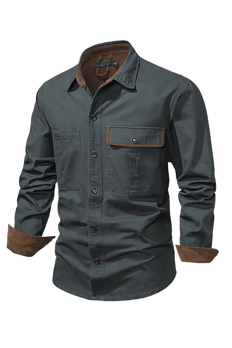 Load image into Gallery viewer, Men's Workwear Washed Cotton Shirt