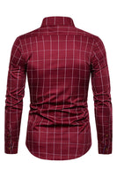 Load image into Gallery viewer, Plus Size Business Slim Square Neck Men's Shirt
