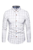 Load image into Gallery viewer, Plus Size Business Slim Square Neck Men's Shirt