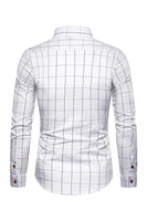 Load image into Gallery viewer, Plus Size Business Slim Square Neck Men's Shirt