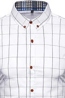 Load image into Gallery viewer, Plus Size Business Slim Square Neck Men's Shirt