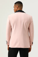 Load image into Gallery viewer, Pink Shawl Lapel 3 Piece Men's Prom Suits