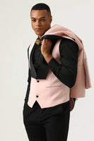 Load image into Gallery viewer, Pink Shawl Lapel 3 Piece Men's Prom Suits