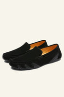 Load image into Gallery viewer, Nubuck Leather Men's Peas Shoes