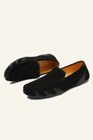 Load image into Gallery viewer, Nubuck Leather Men's Peas Shoes