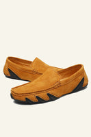 Load image into Gallery viewer, Nubuck Leather Men's Peas Shoes