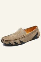 Load image into Gallery viewer, Nubuck Leather Men's Peas Shoes