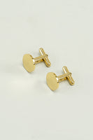 Load image into Gallery viewer, Men Golden Tuxedo Cufflinks