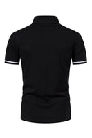 Load image into Gallery viewer, Casual Summer Short Sleeves Men's Tops with Zipper