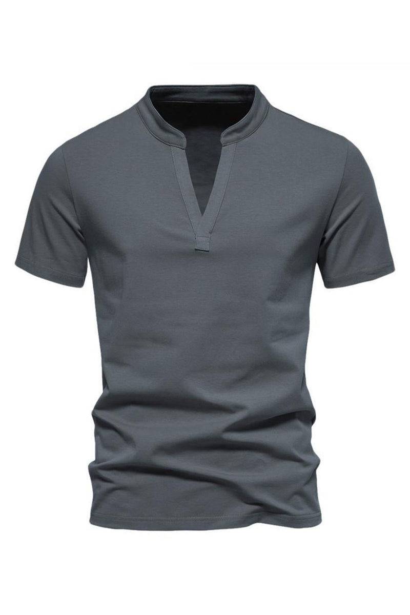 Load image into Gallery viewer, V-neck Summer Short Sleeves Men's Tops