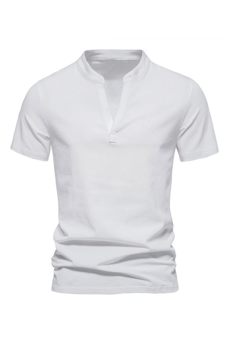 Load image into Gallery viewer, V-neck Summer Short Sleeves Men's Tops