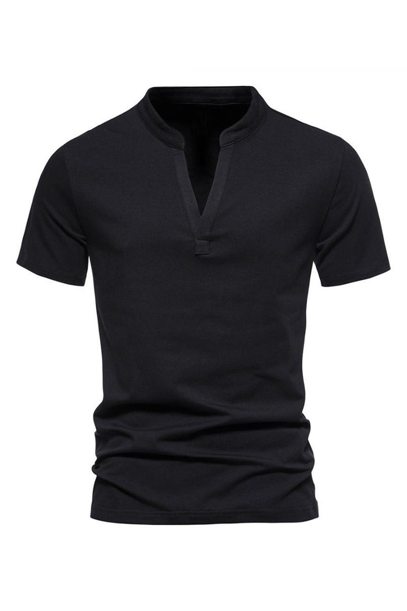 Load image into Gallery viewer, V-neck Summer Short Sleeves Men's Tops