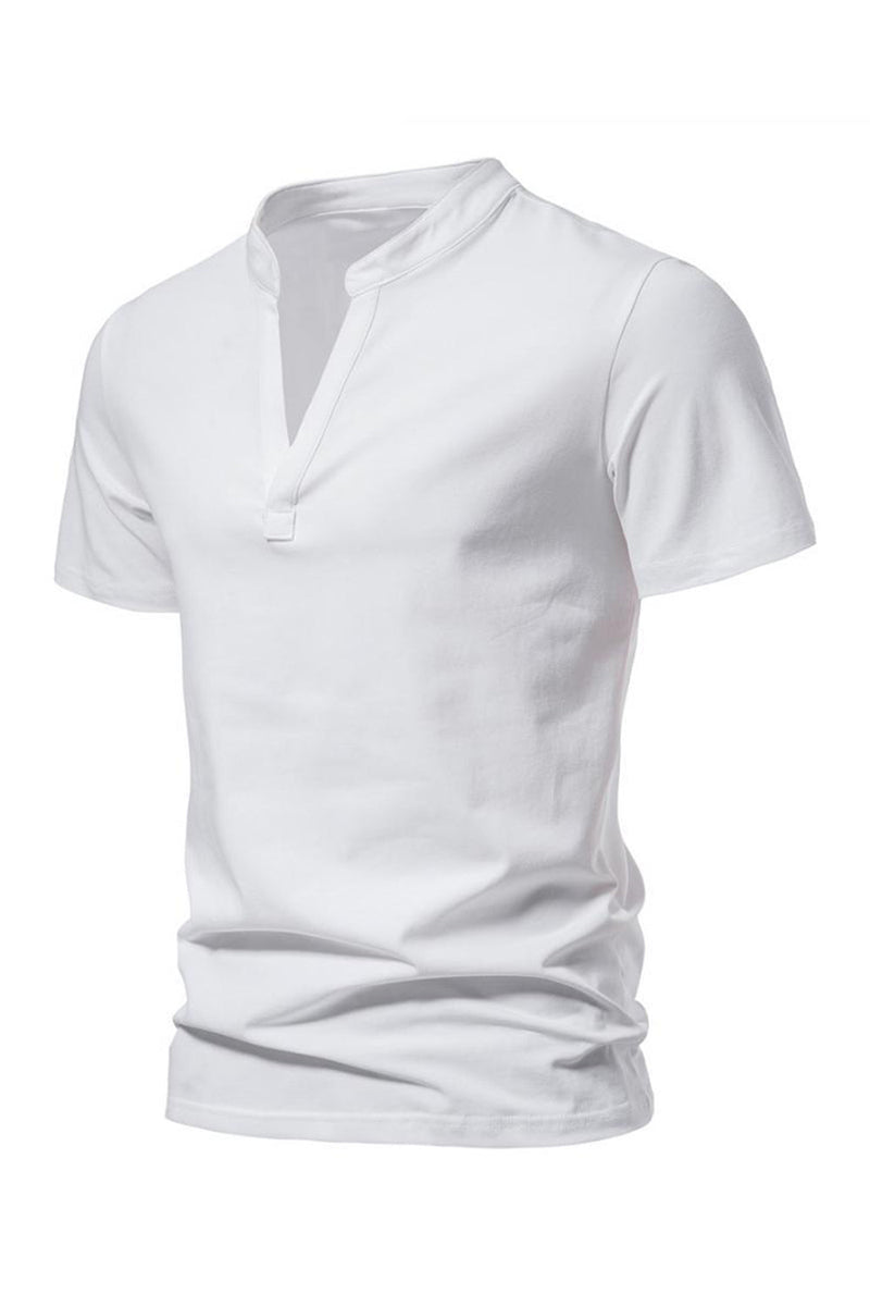 Load image into Gallery viewer, V-neck Summer Short Sleeves Men's Tops