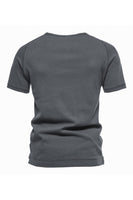 Load image into Gallery viewer, Buttons Summer Short Sleeves Casual Men's T-shirt