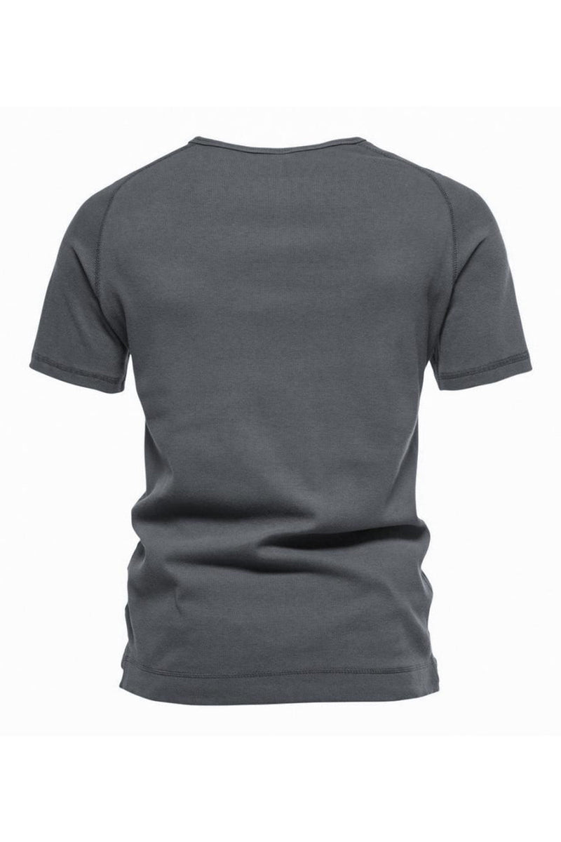 Load image into Gallery viewer, Buttons Summer Short Sleeves Casual Men's T-shirt