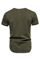 Load image into Gallery viewer, Slim Fit Black Summer Men's T-shirt