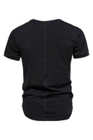 Load image into Gallery viewer, Slim Fit Black Summer Men's T-shirt