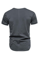 Load image into Gallery viewer, Slim Fit Black Summer Men's T-shirt