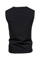 Load image into Gallery viewer, Summer Sleeveless Buttons Men's T-shirt