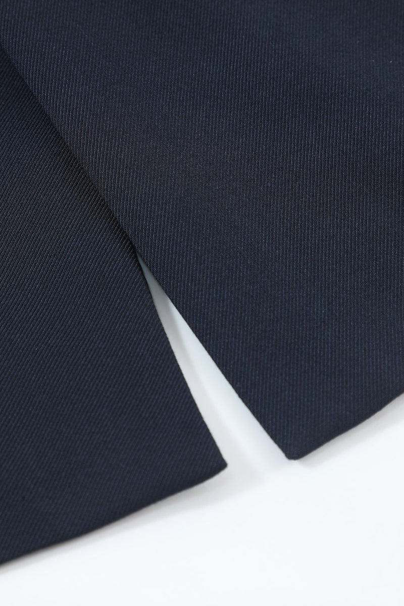 Load image into Gallery viewer, Navy 2 Piece Double Breasted Men's Suit