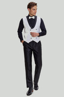 Load image into Gallery viewer, White Men's 3 Piece Shawl Lapel Prom Suits