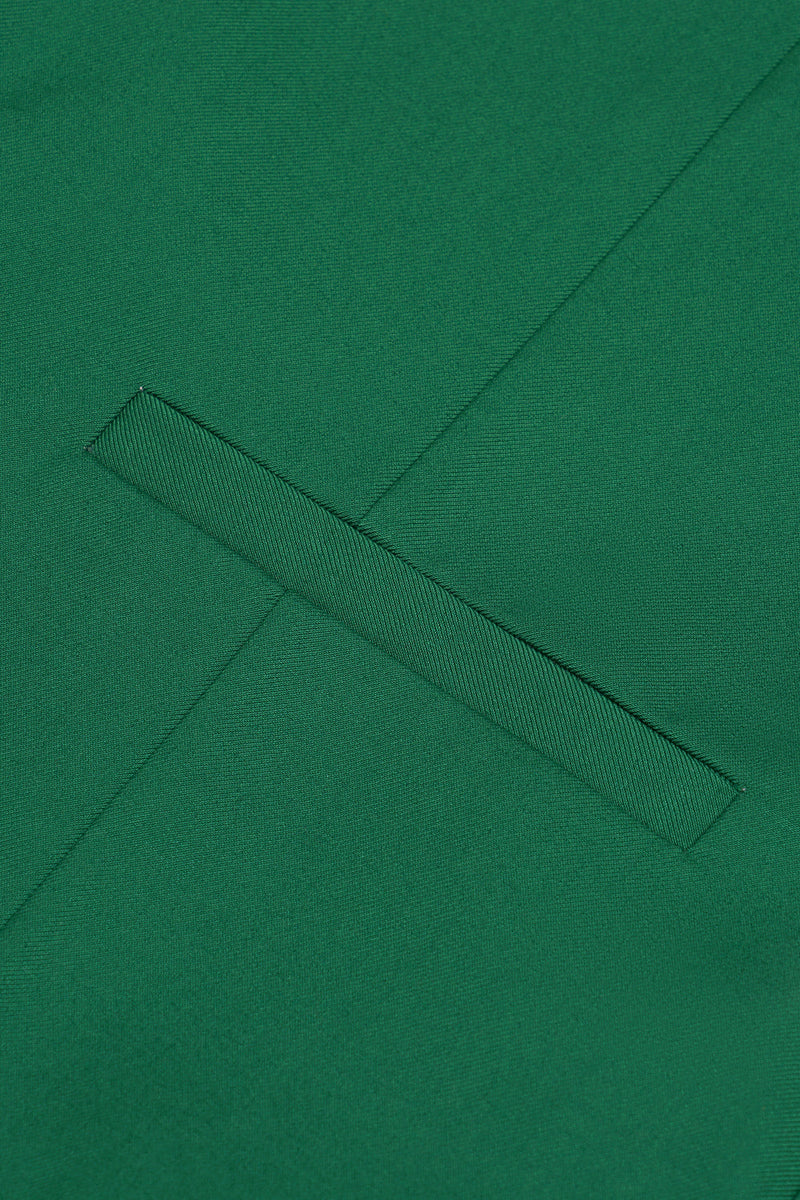 Load image into Gallery viewer, Green Single Breasted Shawl Lapel Men's Suit Vest