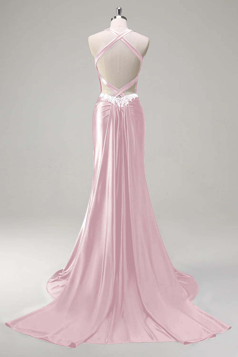 Load image into Gallery viewer, Dark Green Sparkly Beaded Corset Mermaid Spaghetti Straps Prom Dress