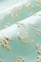 Load image into Gallery viewer, Mint Shawl Lapel One Button Jacquard Men's Prom Suits