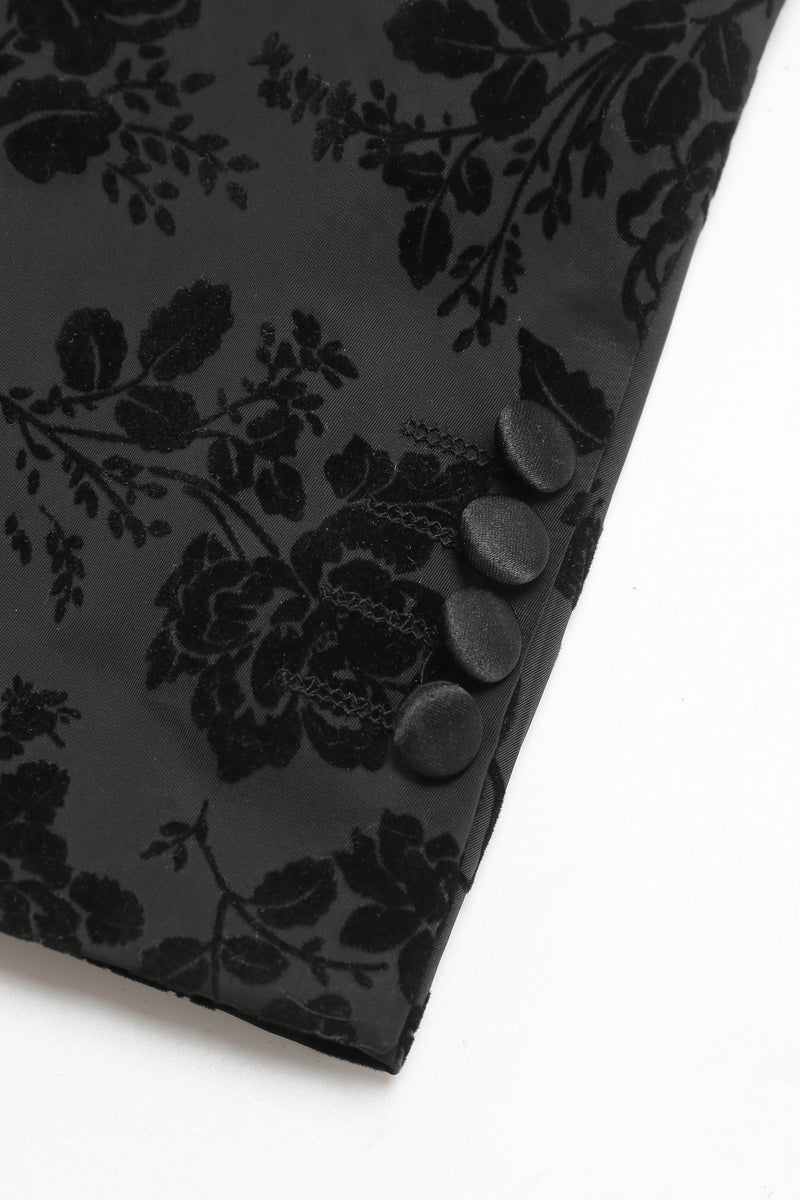 Load image into Gallery viewer, Black Peak Lapel Jacquard Men's Prom Suits