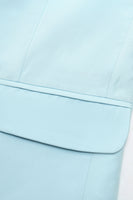Load image into Gallery viewer, 2 Piece Light Blue Notched Lapel Men's Prom Suits