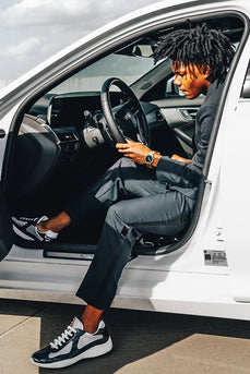 Peaked Lapel Black 2 Pieces Men's Prom Suits