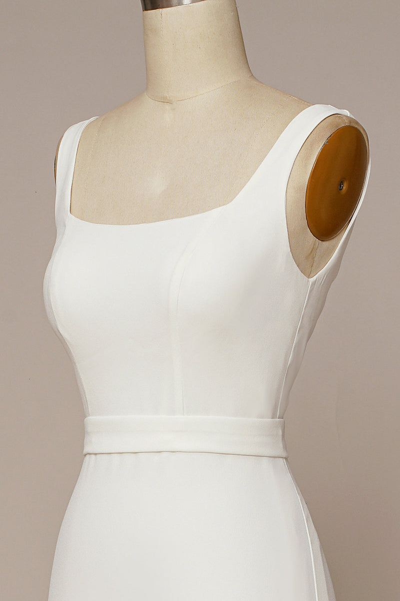 Load image into Gallery viewer, Mermaid Square Neck Wedding Dress