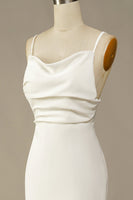 Load image into Gallery viewer, White Mermaid Long Wedding Dress