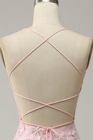 Load image into Gallery viewer, Mermaid Blue Long Prom Dress Backless Evening Dress