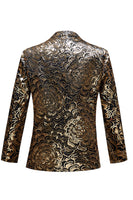 Load image into Gallery viewer, Golden Sequins Men's Blazer