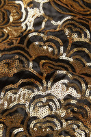 Load image into Gallery viewer, Golden Sequins Men's Blazer