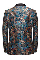 Load image into Gallery viewer, Floral Shawl Lapel Men's Blazer