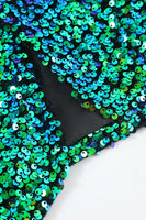 Load image into Gallery viewer, Green Sequined Men's Blazer Jacket