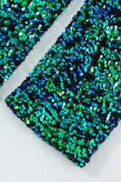 Load image into Gallery viewer, Green Sequined Men's Blazer Jacket