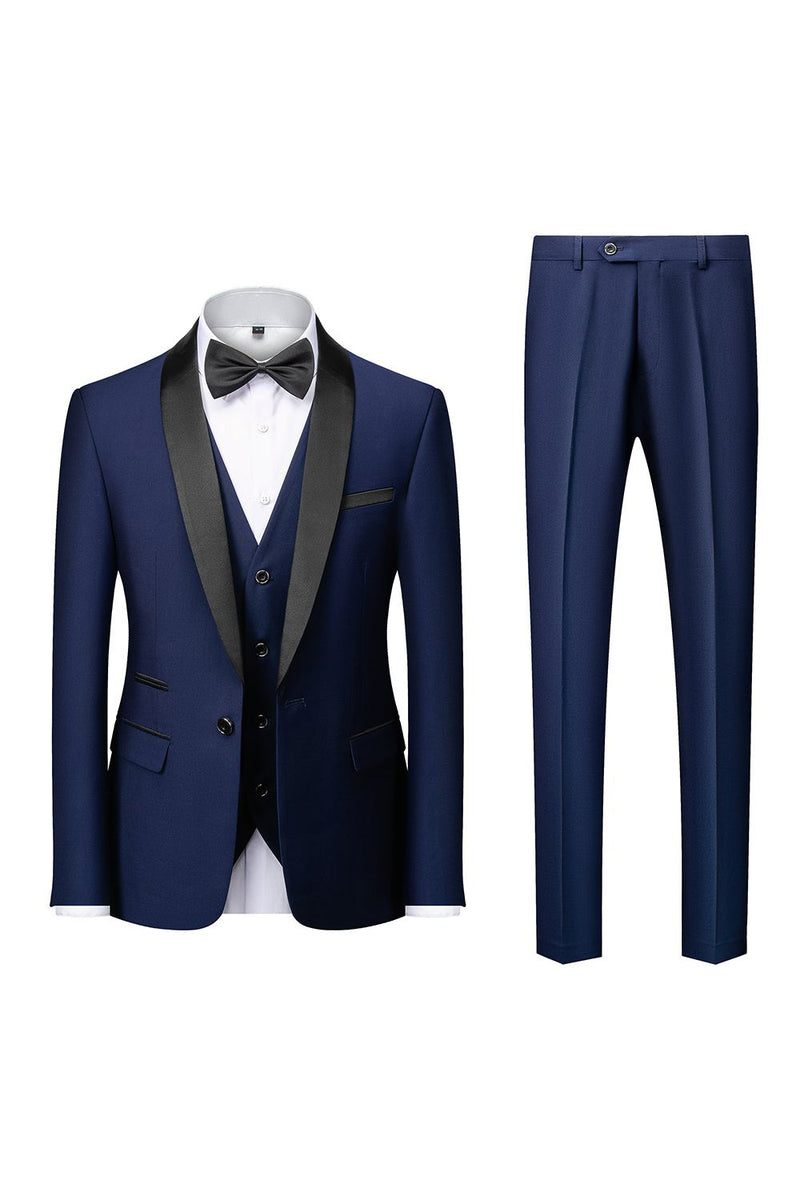 Load image into Gallery viewer, Grey Men's 2-Piece Suits
