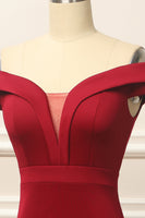 Load image into Gallery viewer, Mermaid Off the Shoulder White Wedding Dress