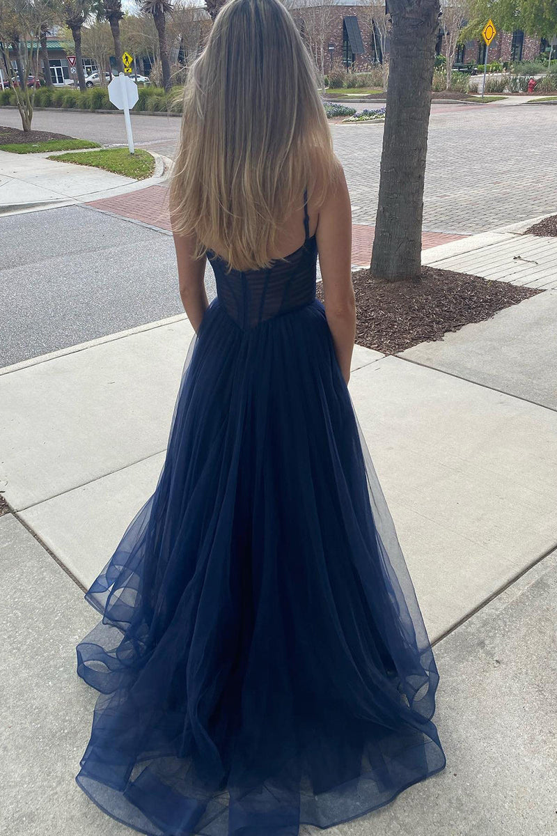 Full of charm Light Grey Tiered Tulle Princess Prom Dress